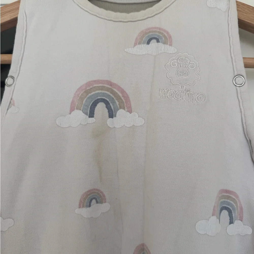 Woolino Merin Wool Sleep Sack - Rainbow - Picture 3 of 6